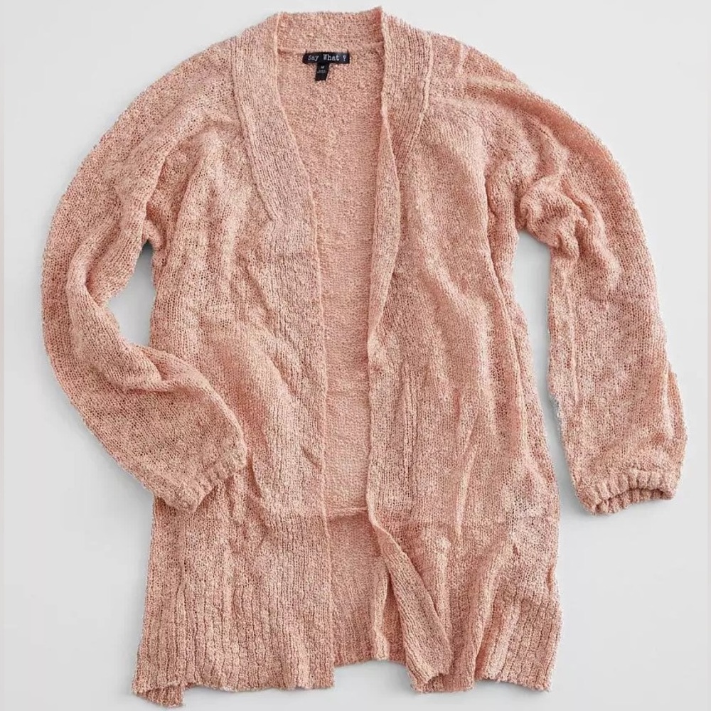 Light Pink Cardigan - Picture 2 of 4